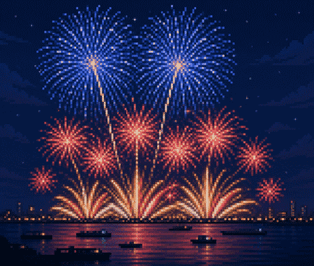 Fireworks social media post